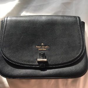 New Black Kate Spade clutch